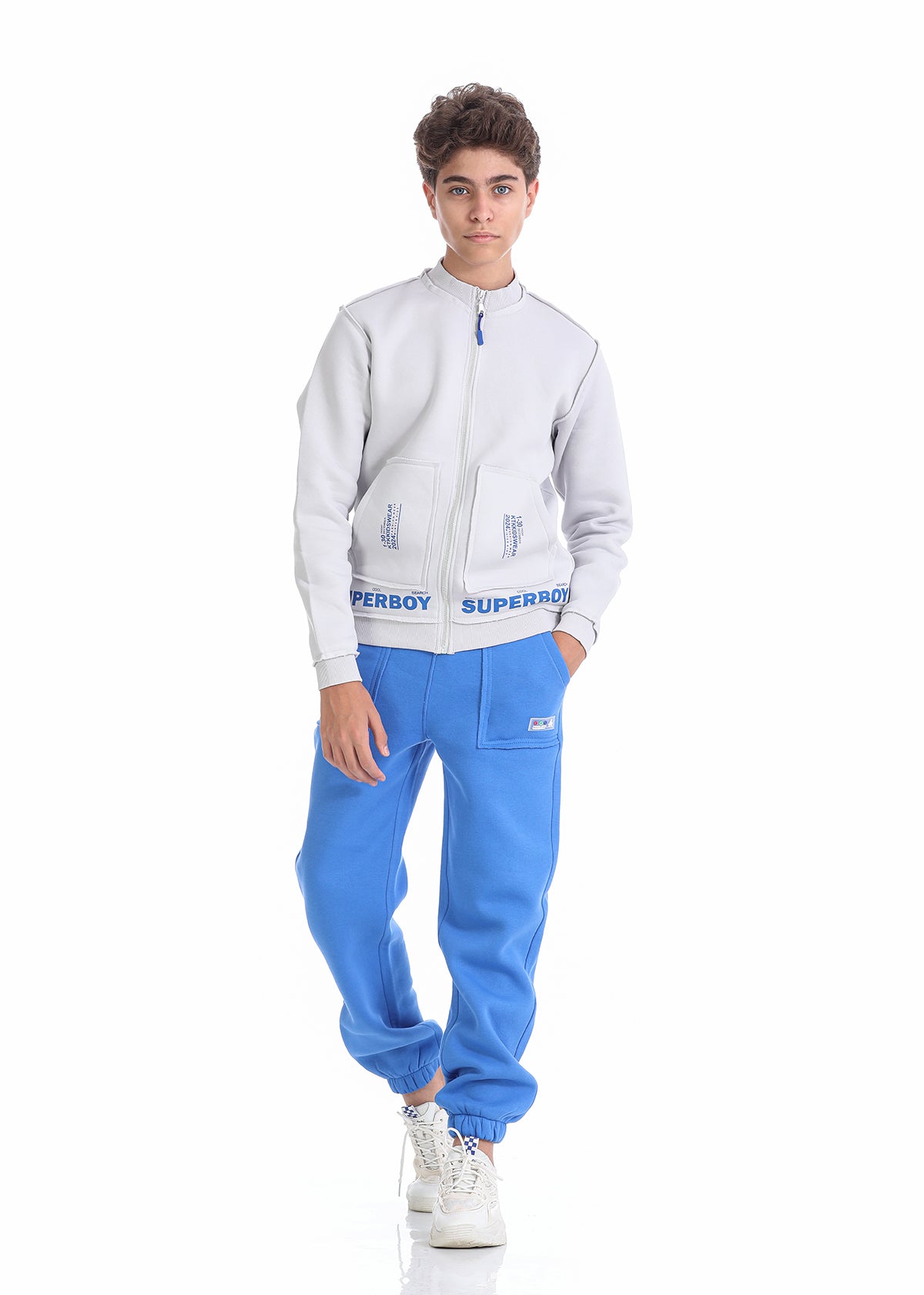 Blue Sweatpants  For Boys