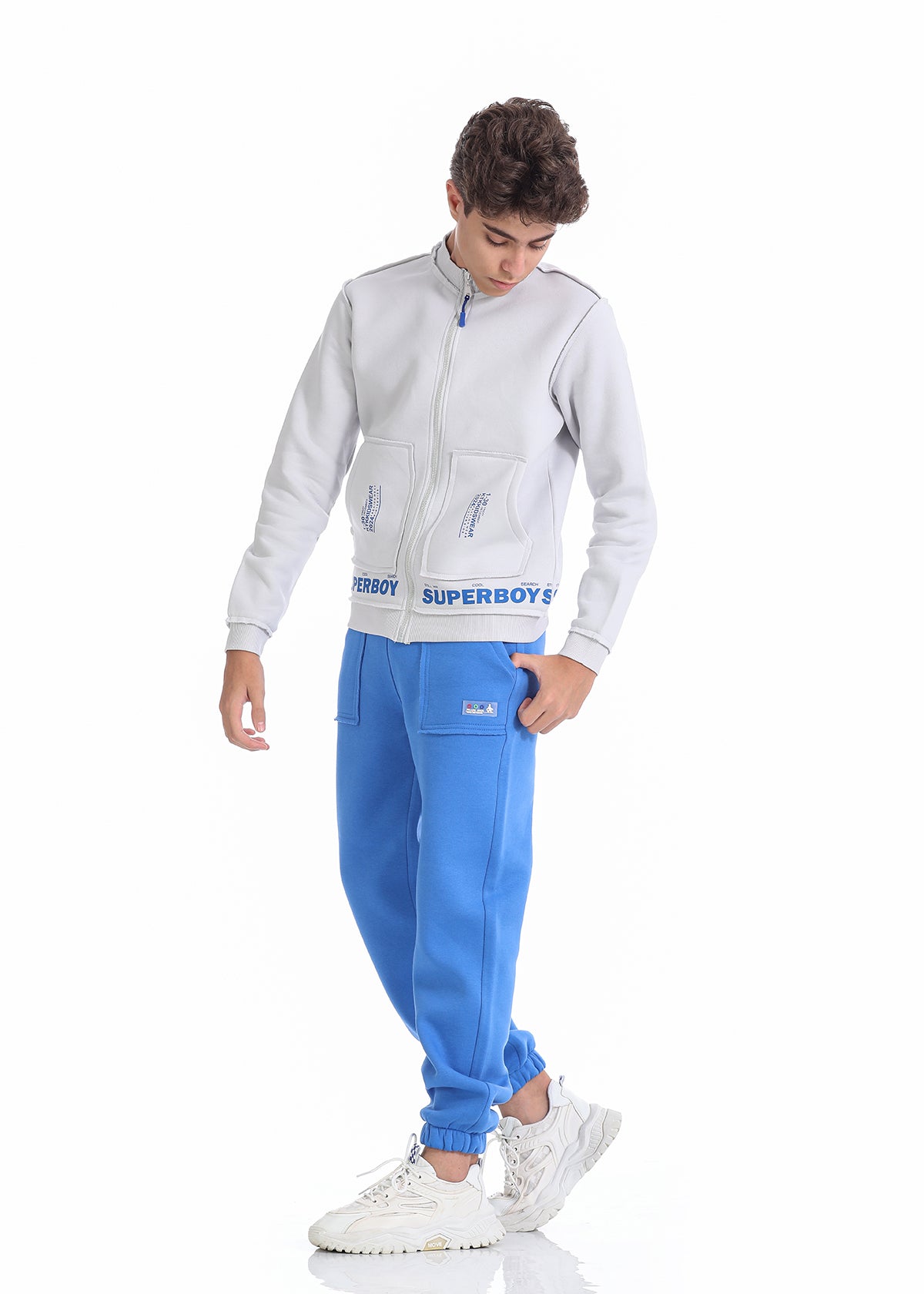 Blue Sweatpants  For Boys