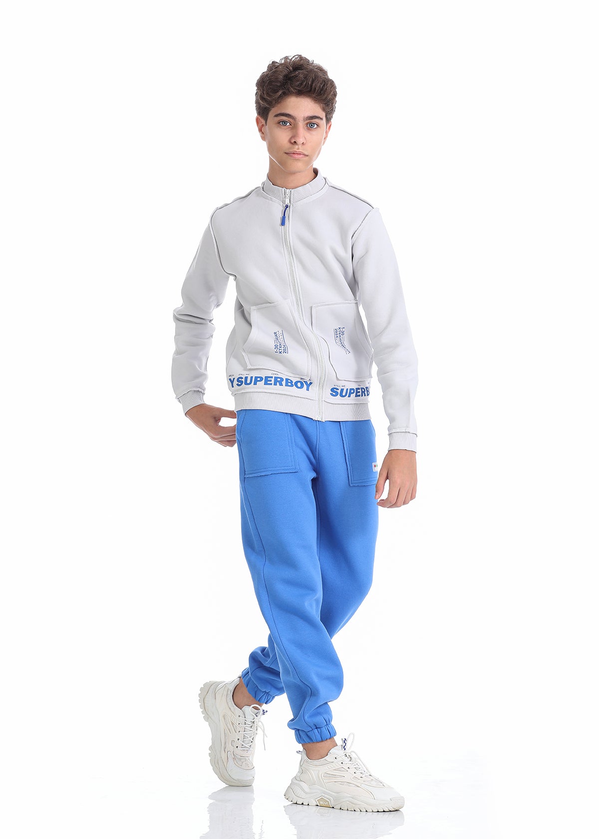 Blue Sweatpants  For Boys