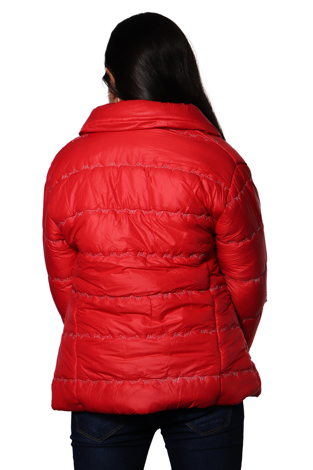 Red Puffer Jacket