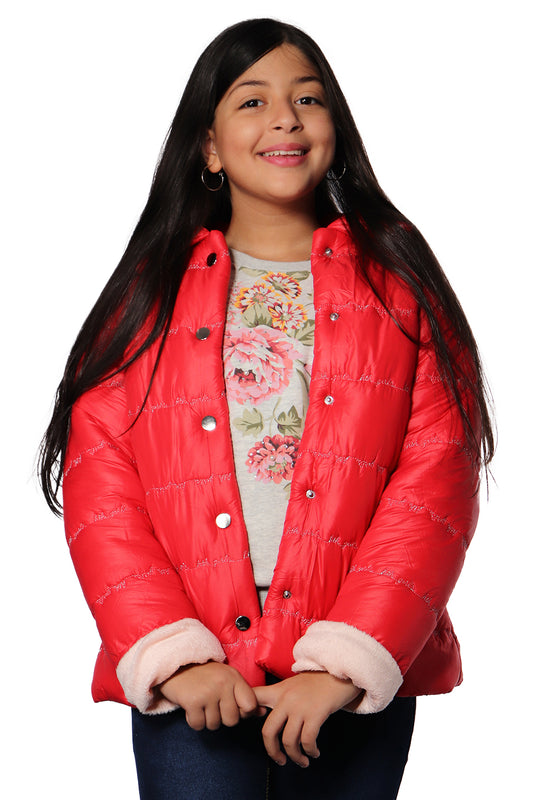 Red Puffer Jacket