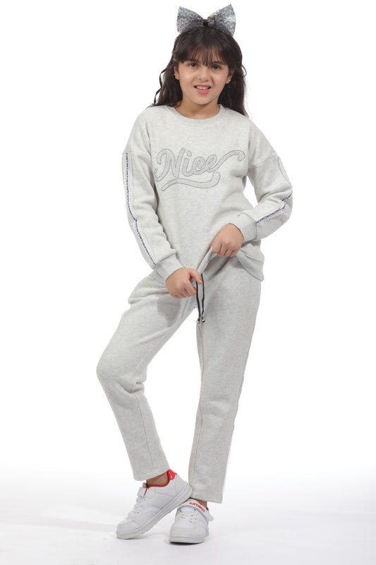 Gray Pajama For Girls